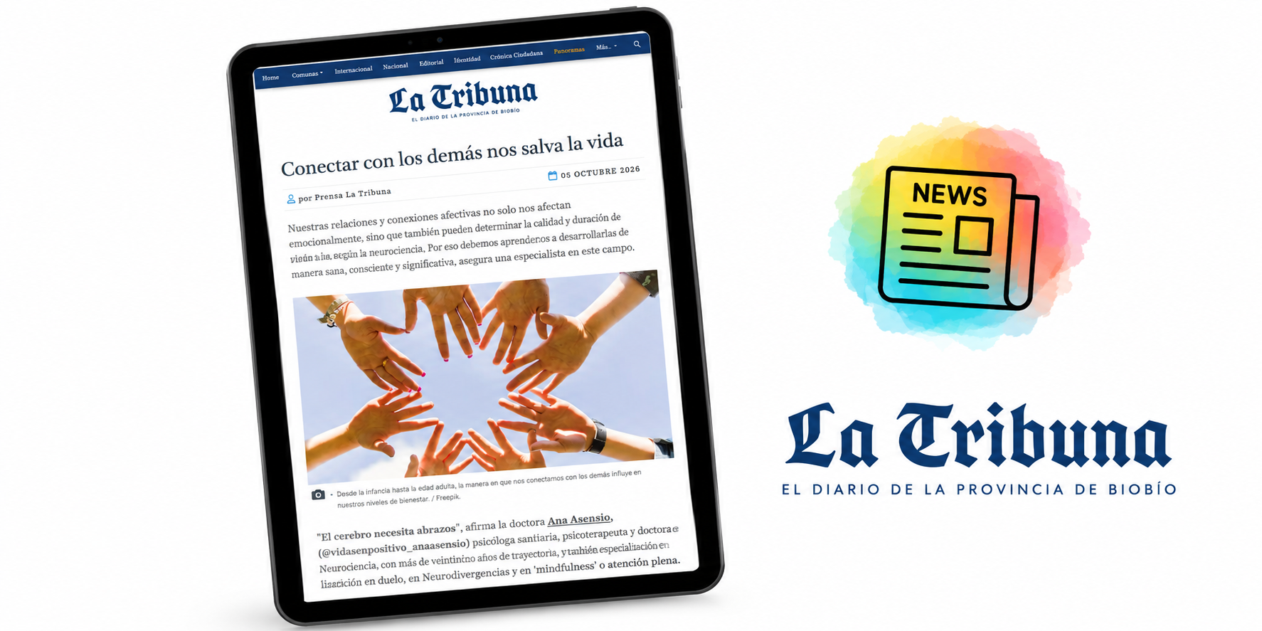 La Tribuna_ Conexiones que nos salvan